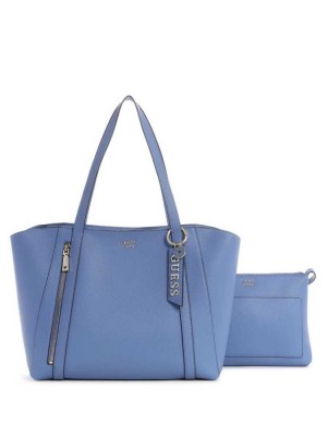 Cabas Guess Naya Femme Bleu | 58076-KZNR