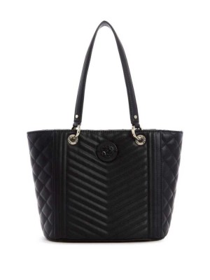 Cabas Guess Noelle Small Elite Femme Noir | 96470-HSIY