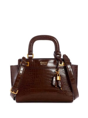 Cartable Guess Katey Girlfriend Femme Marron | 82195-JSUN