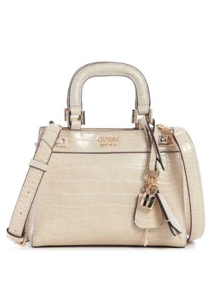 Cartable Guess Katey Mini Femme Grise | 28719-QKUD