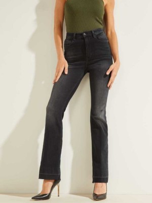 Jean Guess Pop '70s Bootcut Femme Noir | 52196-XVUK