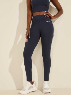 Leggings Guess Ethel Femme Bleu | 10765-HNXS