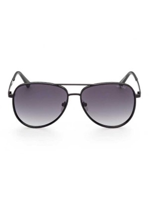 Lunette de Soleil Guess Aviator Homme Noir | 18620-OUWN