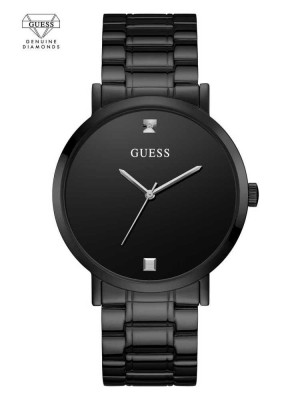 Montre Guess Black Diamond Analog Homme Noir | 48532-YEUS