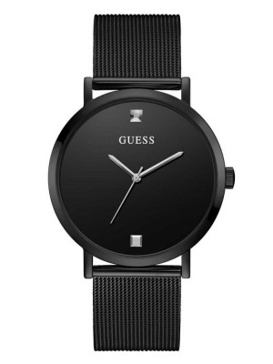 Montre Guess Black Mesh Diamond Analog Homme Multicolore | 43157-RDOH