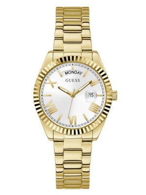 Montre Guess Gold-Tone Analog Femme Multicolore | 14052-DBQV