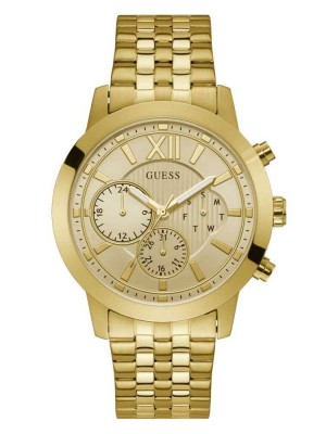 Montre Guess Gold-Tone Chrono-Look Multifonction Femme Doré | 41963-ZEXP