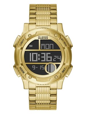 Montre Guess Gold-Tone Digital Homme Multicolore | 84170-DPYM