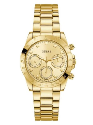 Montre Guess Gold-Tone Multifonction Femme Multicolore | 62487-WROD