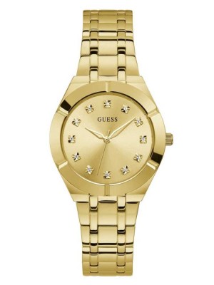 Montre Guess Gold-Tone and Diamond Analog Femme Multicolore | 61239-SWJC