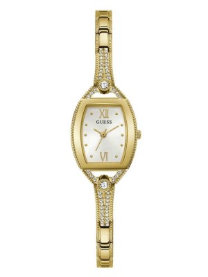 Montre Guess Gold-Tone and Rhinestone Analog Femme Multicolore | 45273-RDML