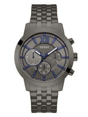 Montre Guess Gunmetal Multifonction Homme Obsidienne | 54209-HIZD