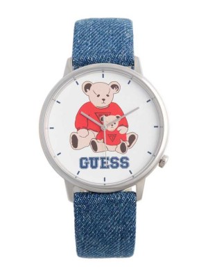 Montre Guess Originale Denim Bear Analog Homme Multicolore | 91374-TUQB