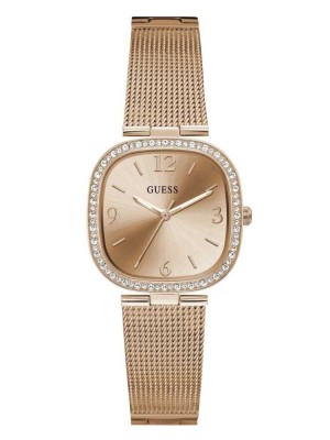 Montre Guess Rose Gold-Tone Mesh Analog Femme Multicolore | 51642-GWPN