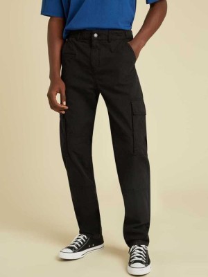 Pantalon Guess Originale Kit Cargo Homme Noir | 68912-MONR