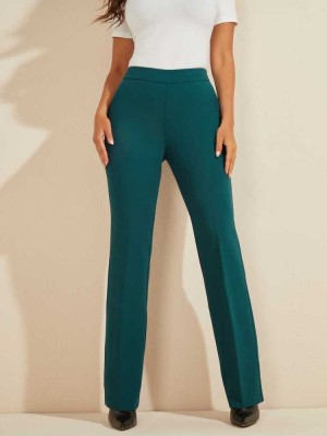 Pantalon Guess Sally Femme Turquoise Multicolore | 20914-SQCF