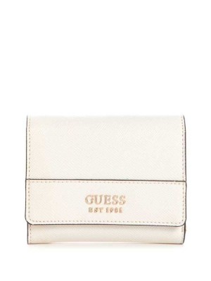 Portefeuilles Guess Katey Trifold Femme Grise | 47605-JGXA