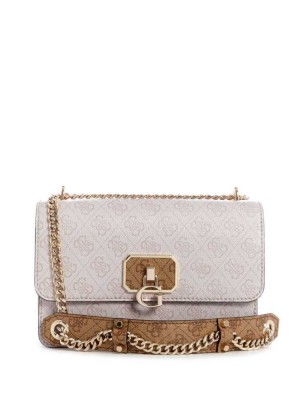 Sac Crossbody Guess Alisa Convertible Femme Argent | 91043-KOEL