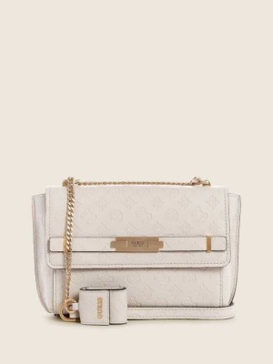 Sac Crossbody Guess Bea Convertible Femme Grise | 19426-OYNF