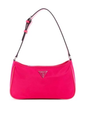 Sac Porté Épaule Guess Little Bay Femme Fushia | 12674-VYMJ