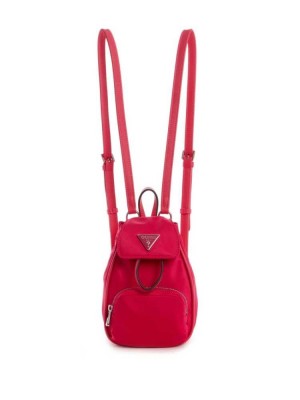 Sacs à Dos Guess Little Bay Mini Femme Fushia | 96537-ZAVJ