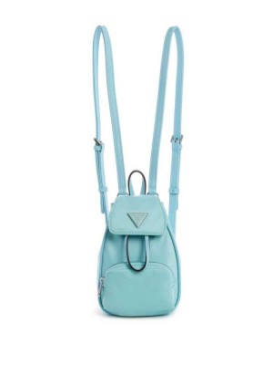 Sacs à Dos Guess Little Bay Mini Femme Turquoise Clair | 91720-VEKT