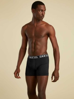 Sous Vêtement Guess Summer Games Sport Boxer Briefs Homme Noir | 83570-CFHB