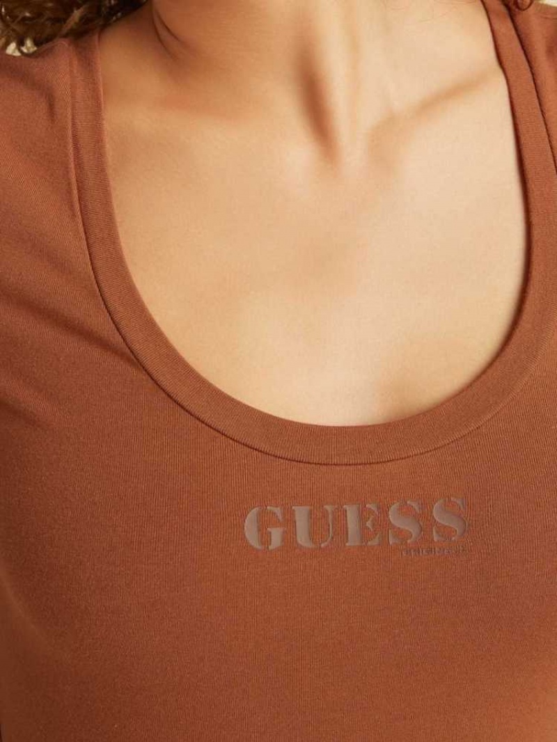 Body Guess Originale Logo Femme Rouge | 71908-JEAU