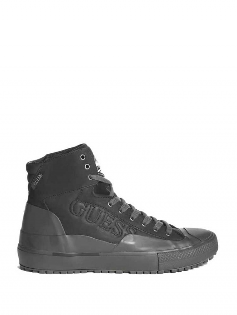 Botte Guess Ederle Dentelle-Up Homme Noir | 27809-RLHV