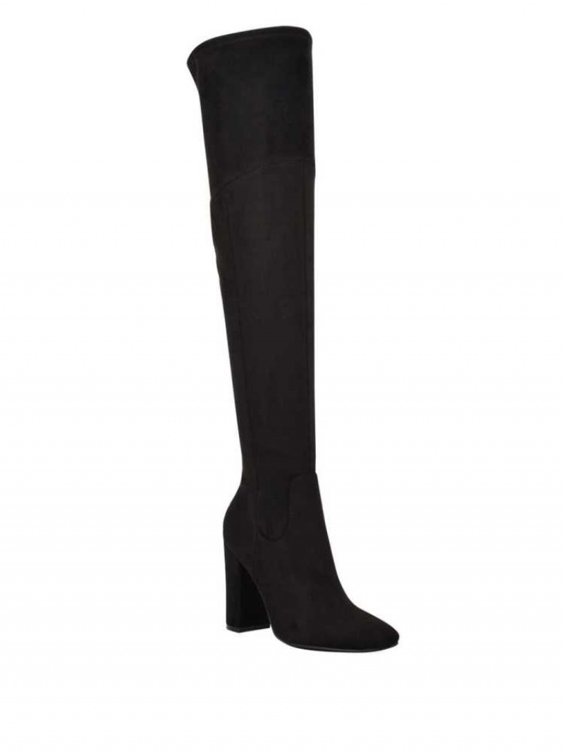 Botte Guess Mireya Over-The-Knee Femme Noir | 04826-USNZ