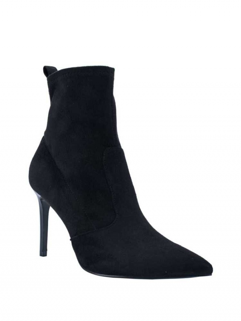 Bottines Guess Dafina Faux-Daim Sock Femme Noir | 80967-WMNI