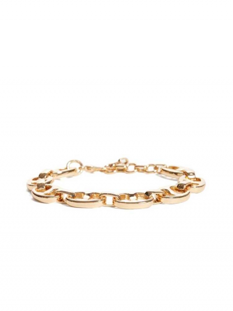 Bracelet Guess 14KT Mariner Chain Femme Doré | 87056-IDOK