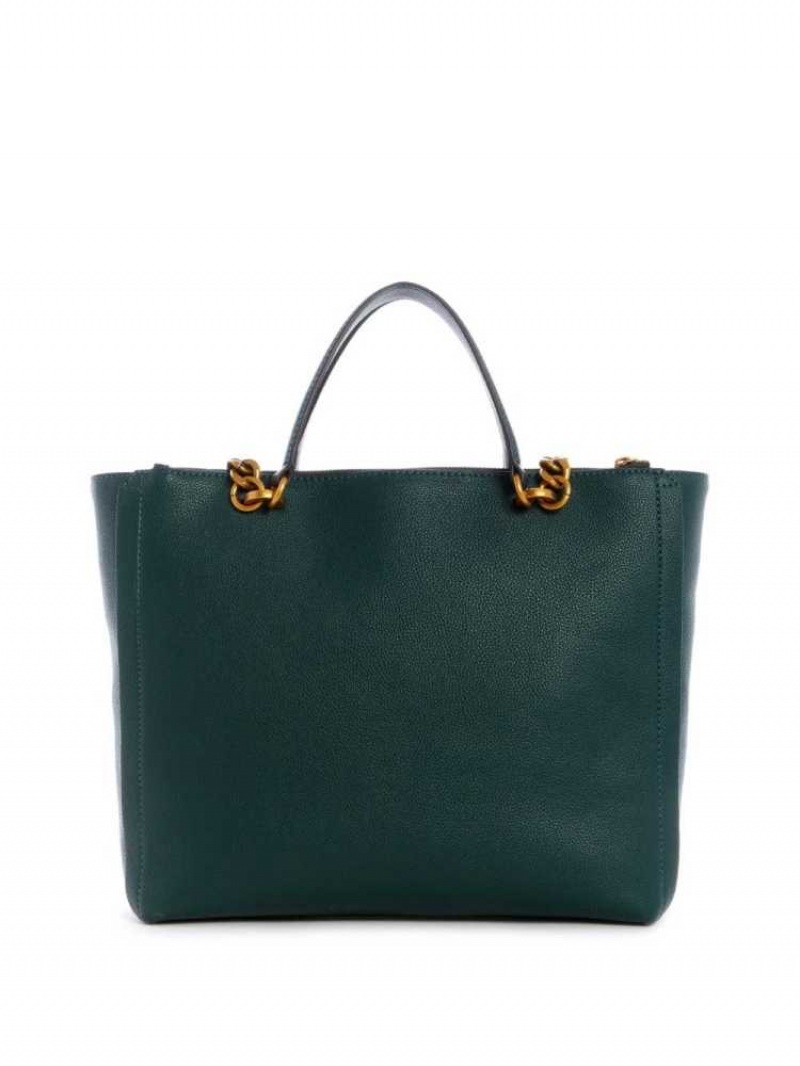 Cabas Guess Destiny Society Femme Vert | 38712-ZNHK