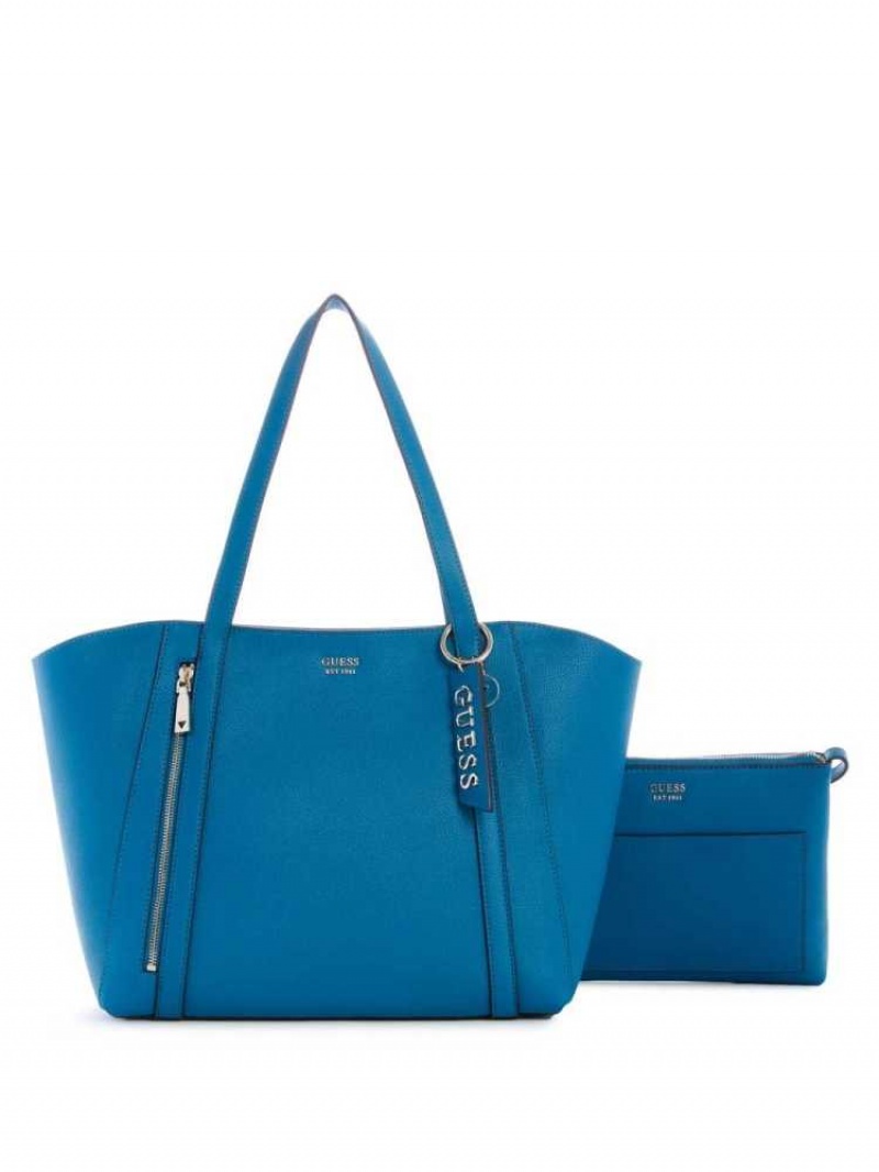 Cabas Guess Naya Femme Bleu Marine | 21864-LDQU