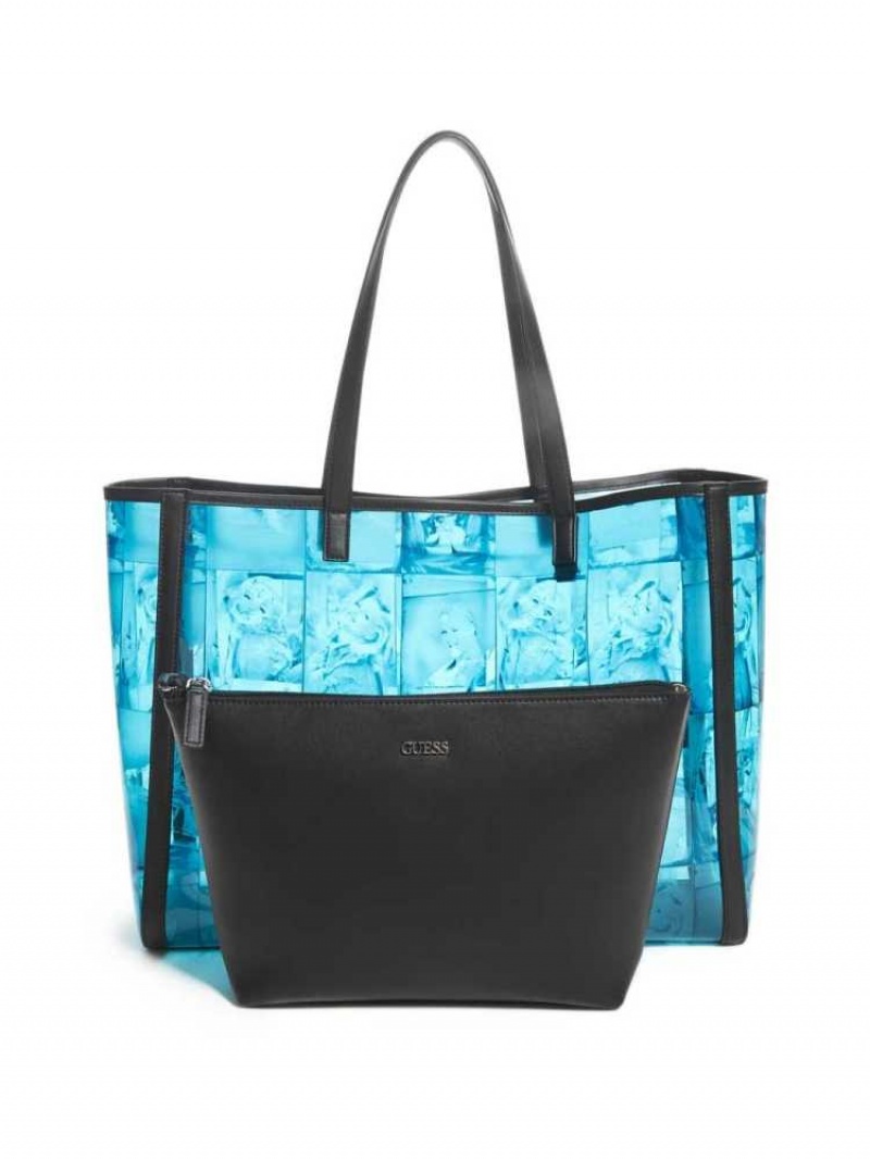 Cabas Guess Originale x Anna Nicole Smith Femme Turquoise | 67314-VJSI