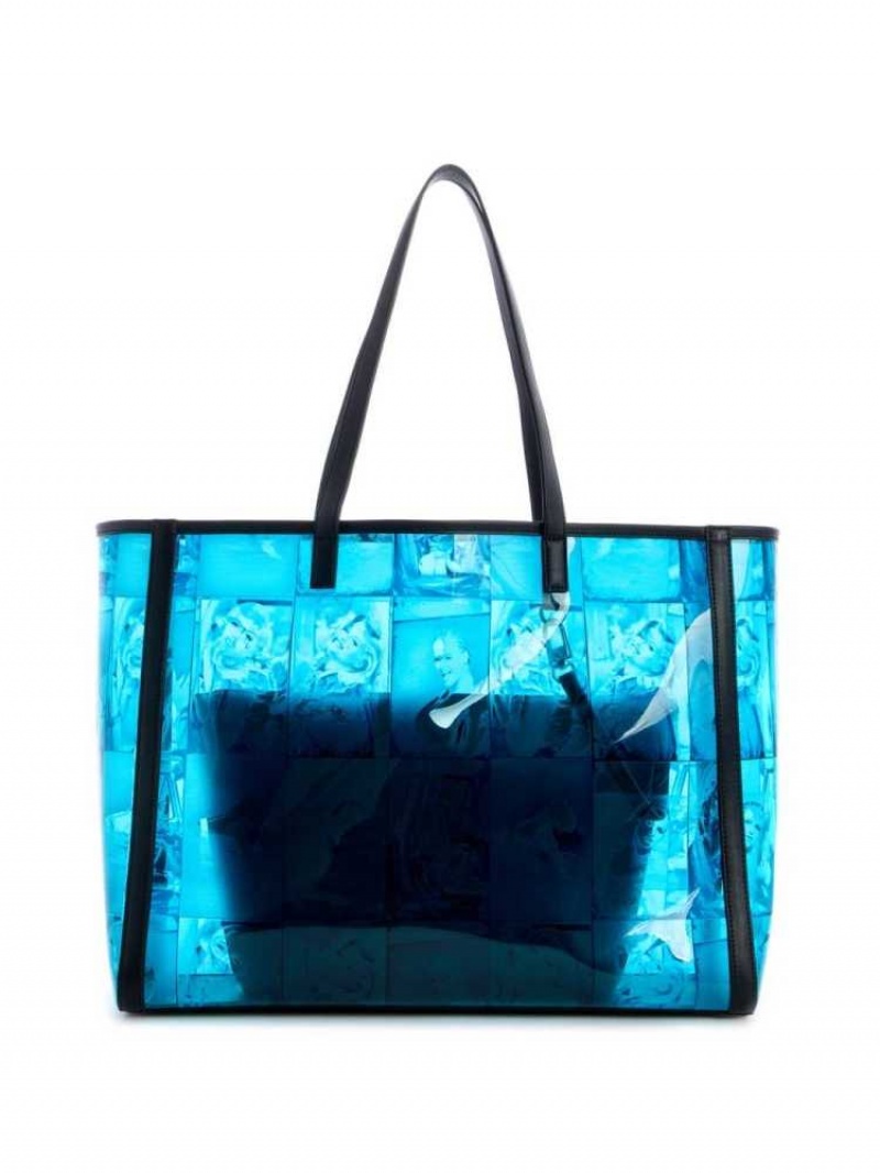 Cabas Guess Originale x Anna Nicole Smith Femme Turquoise | 67314-VJSI