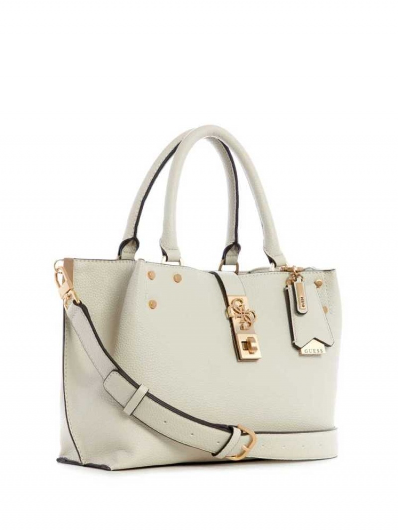 Cartable Guess Albury Small Girlfriend Femme Grise | 30296-KFSM