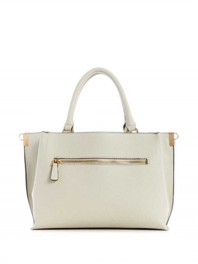 Cartable Guess Albury Small Girlfriend Femme Grise | 30296-KFSM