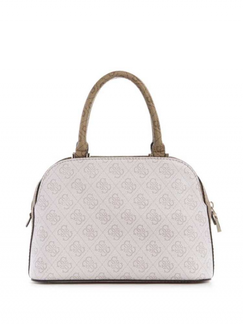 Cartable Guess Alisa Small Girlfriend Femme Argent | 59732-DCLS