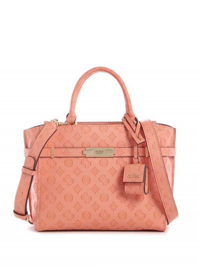 Cartable Guess Bea Society Femme Corail | 16597-XYMW