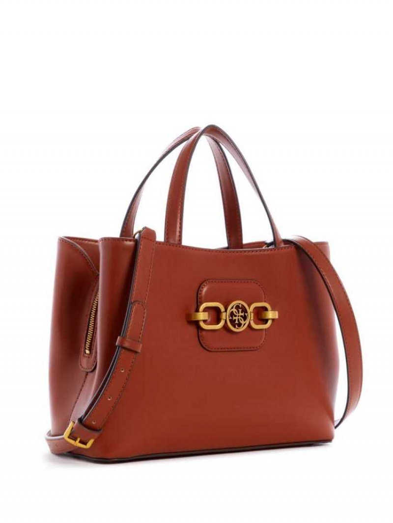 Cartable Guess Hensely Girlfriend Femme Bordeaux | 41078-TBIH