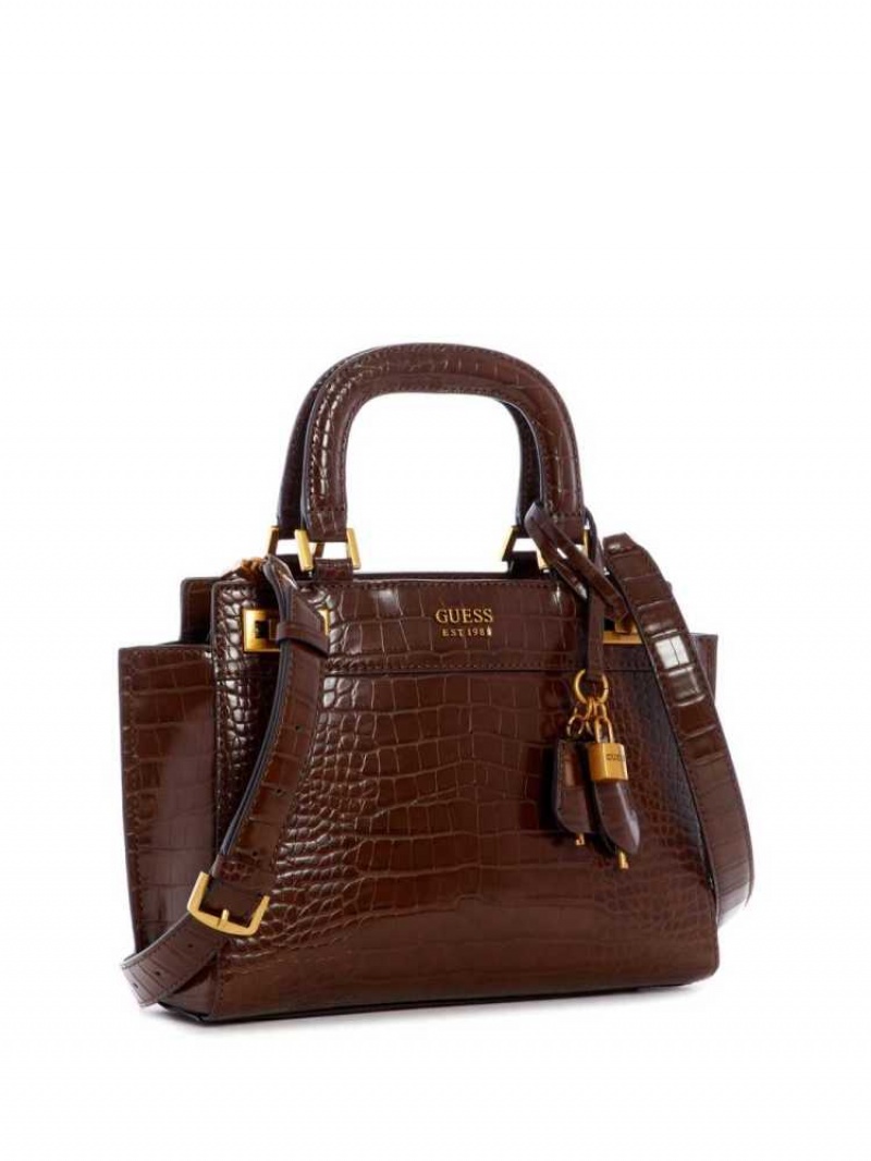 Cartable Guess Katey Girlfriend Femme Marron | 82195-JSUN