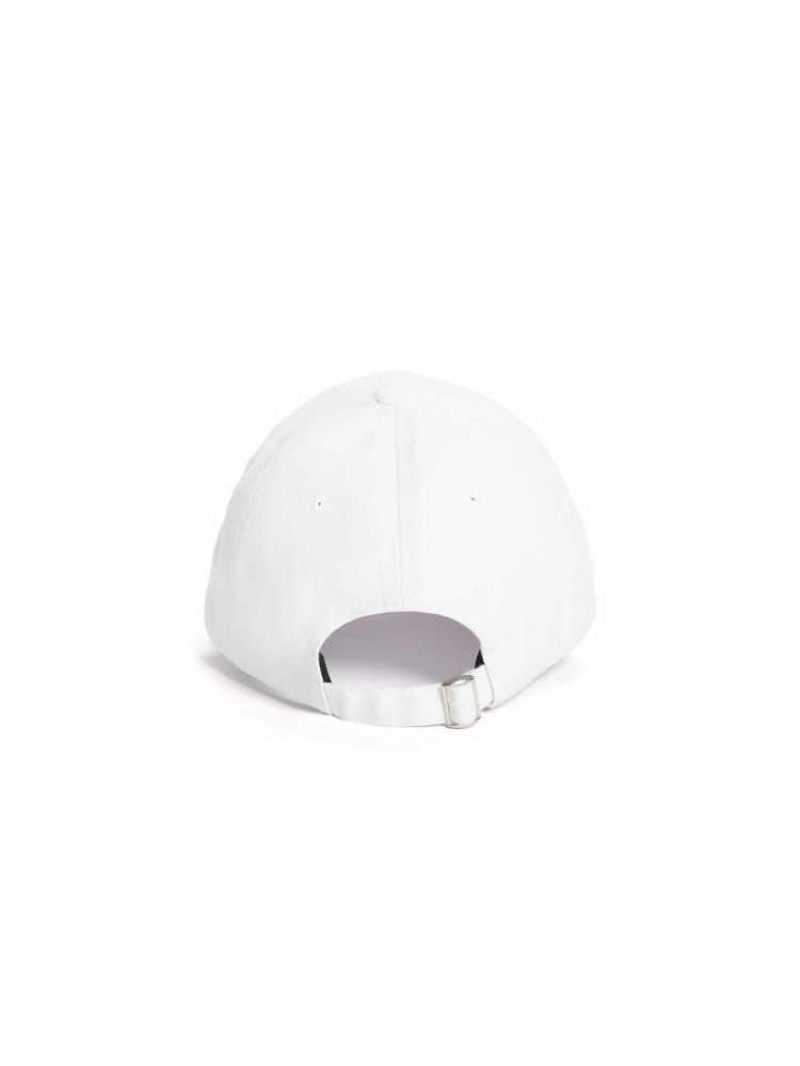 Chapeaux Guess Originale Dad Femme Blanche | 23917-TIGQ