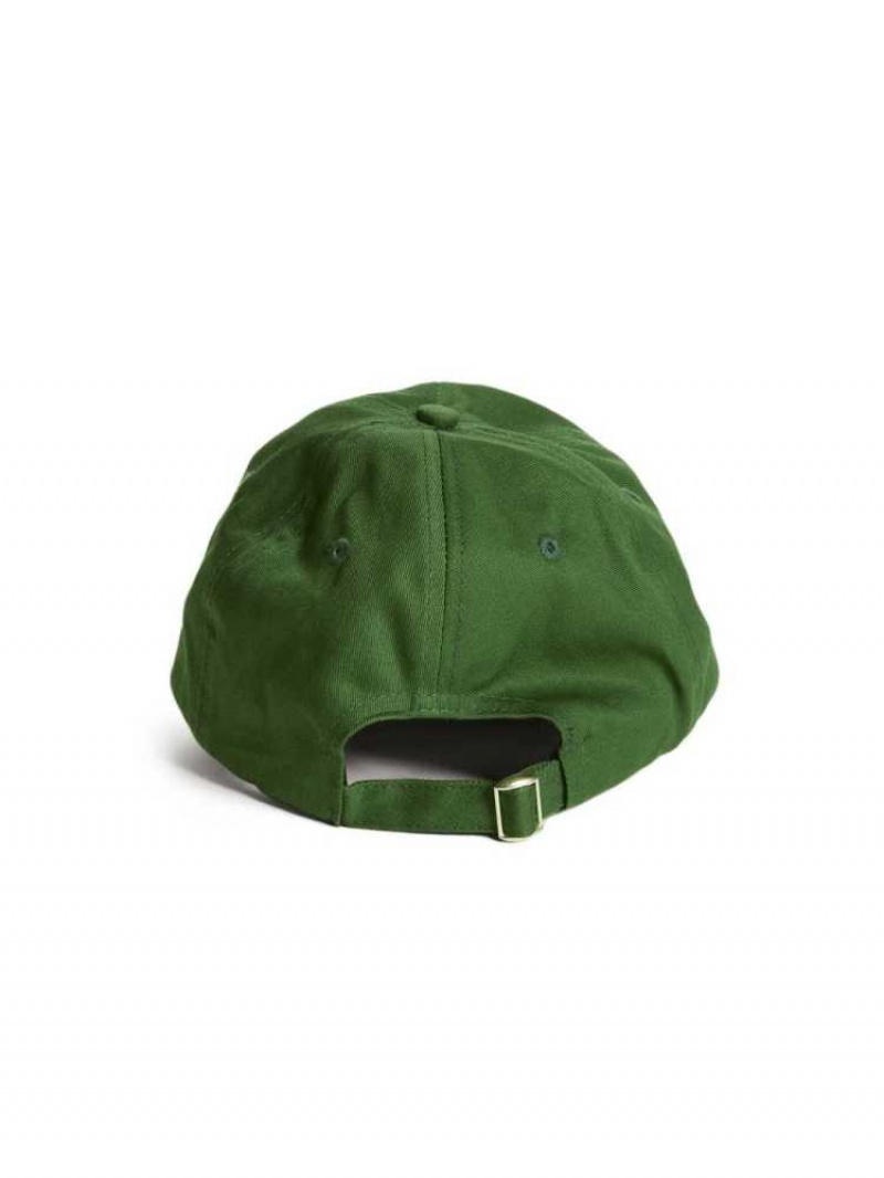 Chapeaux Guess Originale Dad Homme Vert Foncé | 04631-VBUI