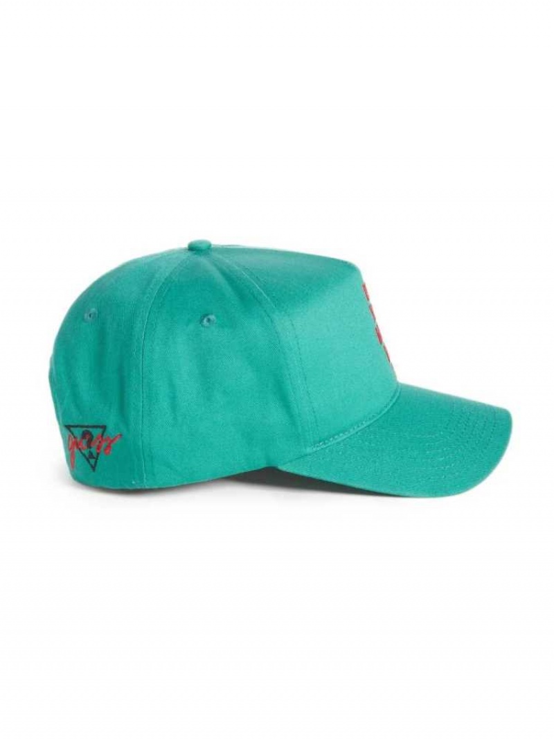 Chapeaux Guess Originale x Anna Nicole Smith Miss Me Femme Vert Bleu | 24386-BONP