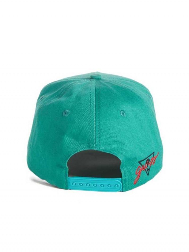 Chapeaux Guess Originale x Anna Nicole Smith Miss Me Femme Vert Bleu | 24386-BONP