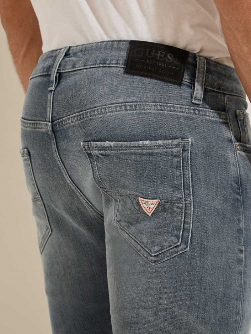 Jean Guess Eco Miami Mince Homme Lavage | 73609-GWJN