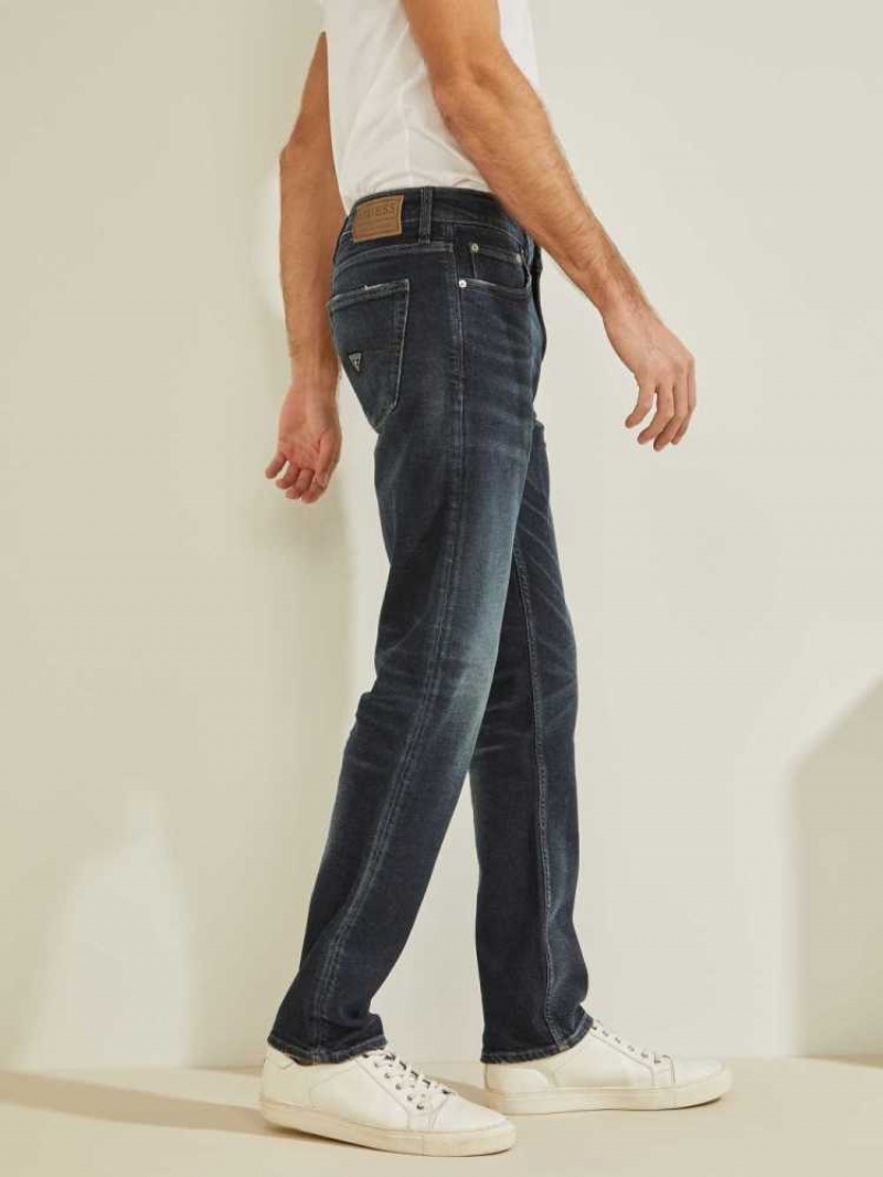 Jean Guess Eco Slim Tapered Homme Lavage | 57810-WKJI