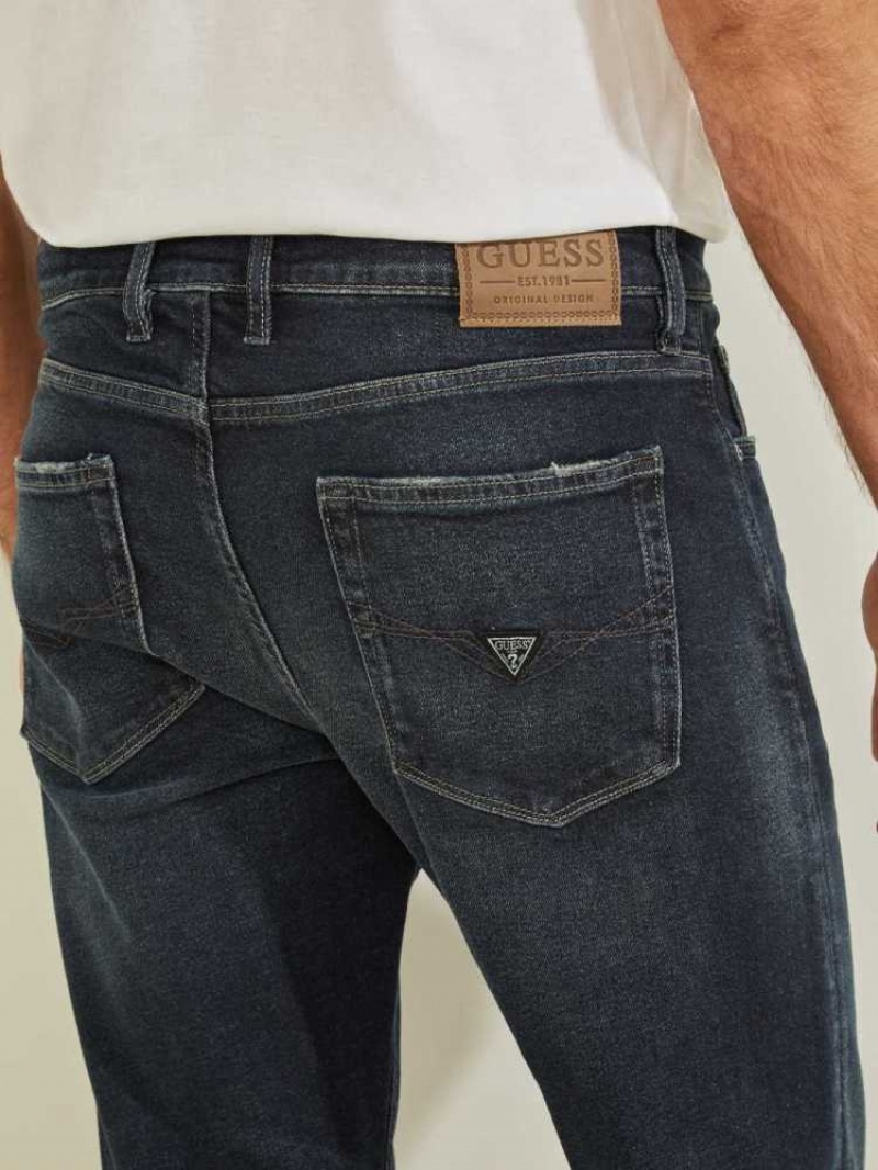 Jean Guess Eco Slim Tapered Homme Lavage | 57810-WKJI