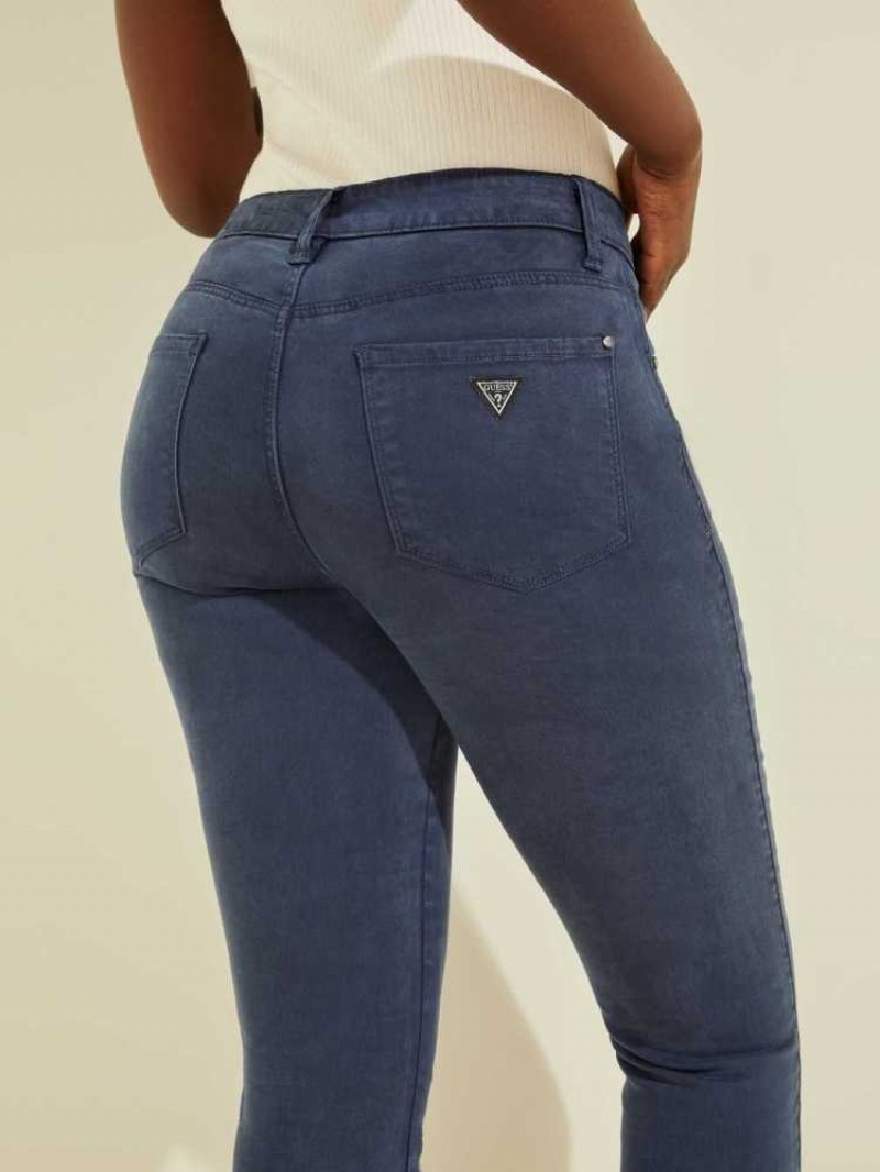 Jean Guess Pastel Sexy Curve Mince Femme Bleu | 04831-XGSB